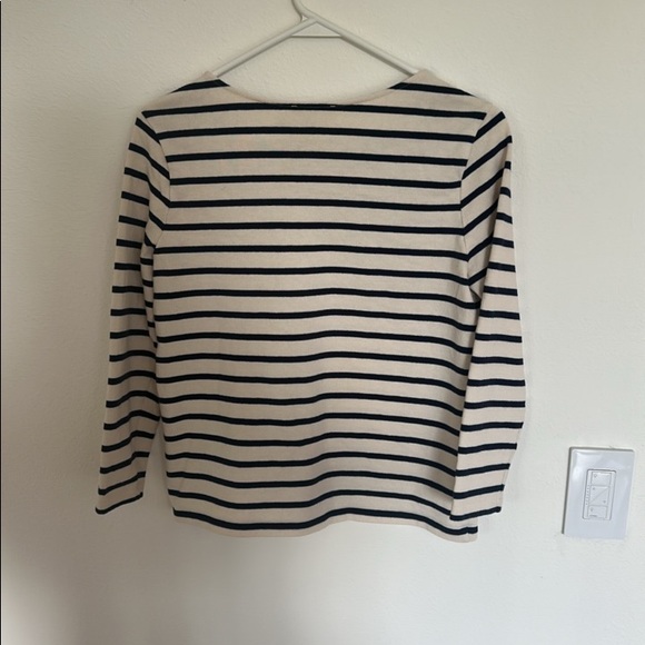 ⚓️✨ Sézane Colette Marinière – Navy & Ecru Striped Long Sleeve Tee (XS, EUC) ✨⚓️ - Picture 10 of 11